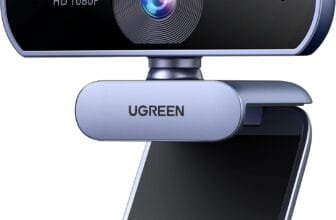 UGREEN Webcam for PC, Full HD 1080P/30fps Webcam for Laptop