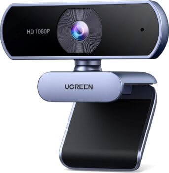 UGREEN Webcam for PC, Full HD 1080P/30fps Webcam for Laptop