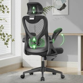 Office Chair - Ergonomic Desk Chair with Lumbar Support