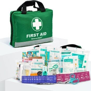 General Medi 210 Piece First Aid Kit- Emergency kit