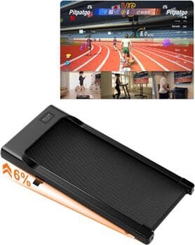 Superun Walking Pad Raceable 6% Incline 2.5HP Under Desk Treadmill