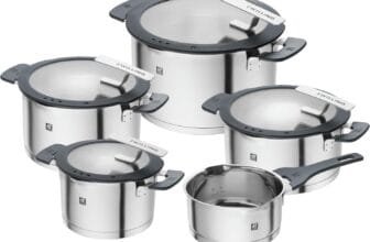 ZWILLING Simplify Stainless Steel Pot Set, 5 Pieces