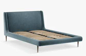 John Lewis Mid-Century Sweep Upholstered Bed Frame, Double