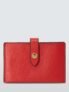 John LewisConcertina Leather Card Holder, Red
