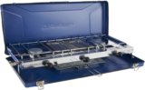 Campingaz Chef Folding Double Burner Stove and Grill Blue