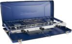 Campingaz Chef Folding Double Burner Stove and Grill Blue
