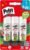 Pritt Glue Stick, Safe & Child-Friendly Craft Glue 22 g (Pack of 3)