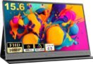 Portable Monitor, 15.6 inch 1080P FHD IPS Second External Monitor with USB-C Mini HDMI Port