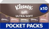 Kleenex Ultra Soft Pocket Pack Tissues – 10 Ultra Soft Pocket Pack Tissues